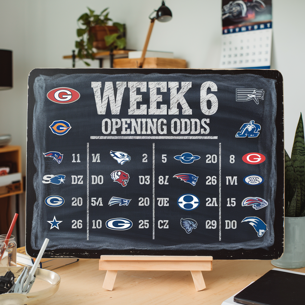 NFL Opening Lines Week 5, Line Moves Compared to Lookahead Lines | OffshoreInsiders Handicapping ...